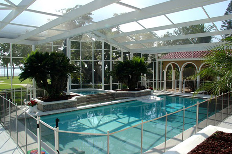 Sarasota, North Port, Port Charlotte, Englewood, Venice, Punta Gorda, Cape Coral, Fort Myers pool cage enclosures gutters
								  